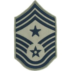 Cheapest 🤩 Exchange Select Air Force Rank Command Chief Master Sergeant E-9 Subdued Small With Star (ABU) ⭐