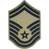 Hot Sale 🤩 Exchange Select Air Force Rank SMSgt E-8 Subdued Small (ABU) 😀