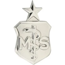 Best deal ❤️ Other Brands Air Force Senior Medical Service Badge, Mirror Finish, Regular Size 😍