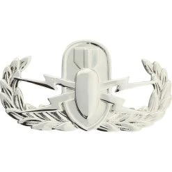 Cheap ⭐ Other Brands Air Force Basic Explosive Ordnance Disposal Badge, Mirror Finish, Regular Size 😉