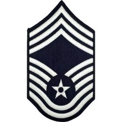 Brand new 😀 Exchange Select Air Force CMSgt, Chevron Sew-On, Large 😉