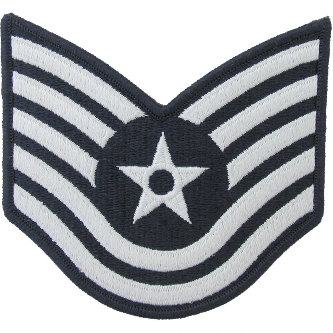 Promo π Ira Green, Inc Air Force Technical Sergeant (TSgt) Blue Chevron Large Rank β