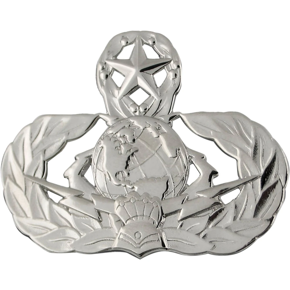 Best Pirce π Other Brands Air Force Master Cyberspace Support Badge, Mirror Finish, Regular Size π€©