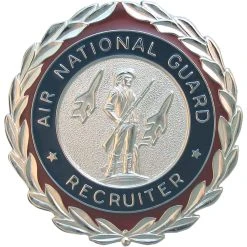 Discount 😀 Ira Green, Inc Air Force Badge Air National Guard Basic Recruiter, Pin-on 😍
