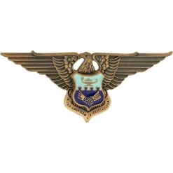 New 😍 Ira Green, Inc Air Force Officer Inter-American Academy Badge Non-Subdued, Pin-on, Regular Size 😀