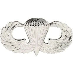 Promo 🧨 Ira Green, Inc Air Force Basic Parachutist Badge, Mirror Finish, Medium Size 🔔
