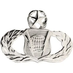 Deals 😀 Other Brands Air Force Master Command And Control Badge, Mirror Finish, Regular Size ⭐
