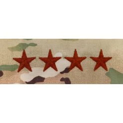 Promo 😀 Ira Green, Inc Air Force Officer General Pt-Pt 1 In. Sew-on O-10 (OCP) ✨