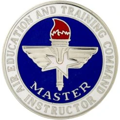 Coupon 😍 Ira Green, Inc Air Force Training Command Badge Non-Subdued Pin-on, Regular Size 💯