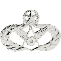 Best deal ❤️ Ira Green, Inc Air Force Master Civil Engineer Badge With Piercing Bight 🎉