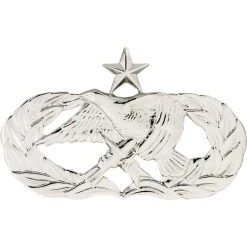 Cheapest 😀 Other Brands Air Force Senior Maintenance & Munitions Badge, Mirror Finish, Regular Size 🧨