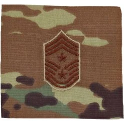 Buy 💯 Ira Green, Inc Air Force Command Chief Master Sergeant (CCM) E-9 Rank Sew-On Large (OCP) 🤩