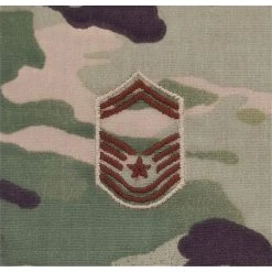 New ✔️ Ira Green, Inc Air Force Chevron Senior Master Sergeant E-8 Large Sew-On (OCP) 2 Pk. ⌛