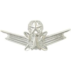 Coupon ❤️ Ira Green, Inc Air Force Master Space Command Badge, Mirror Finish, Medium Size 💯