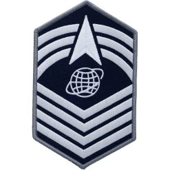 New 🔔 Ira Green, Inc Space Force Chev (Enlisted) CMSgt (E-9) Full Color Sew On, Large 👏