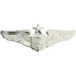 Discount ✔️ Other Brands Air Force Senior Enlisted Aircrew Badge, Mirror Finish, Regular Size 👍