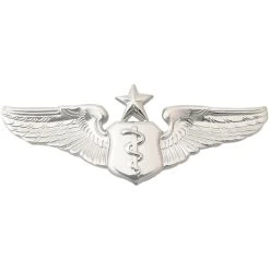 Best Pirce ✨ Ira Green, Inc Air Force Senior Flight Surgeon Badge, Mirror Finish, Miniature Size 💯