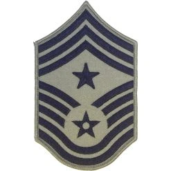 Cheapest 🎉 Exchange Select Air Force Command Chief Master Sergeant (CCM) Chevron & Star Sew-On, Large (ABU) 🛒