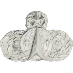 Promo 👏 Ira Green, Inc Air Force Master Space/Missile Badge Non-Subdued, Pin-on, Regular Size 🎁