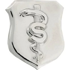 Cheapest 🎁 Other Brands Air Force Basic Biomedical Science Badge, Mirror Finish, Regular Size 🧨