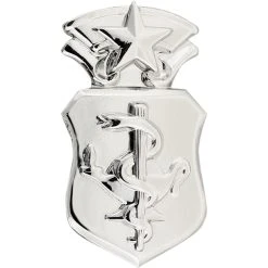 Flash Sale ✔️ Other Brands Air Force Master Nurse Badge, Mirror Finish, Regular Size 👍