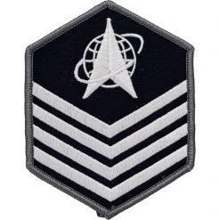 Hot Sale 🔥 Ira Green, Inc Space Force Chev (Enlisted) TSGT (E-6) Full Color Sew On, Small 🧨