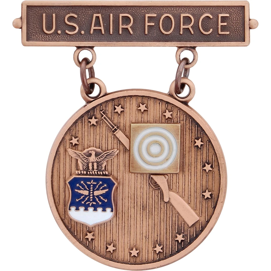 Outlet β Ira Green, Inc Air Force Excellence Competition Rifleman Bronze Large Badge Pin-On (ABU) π₯