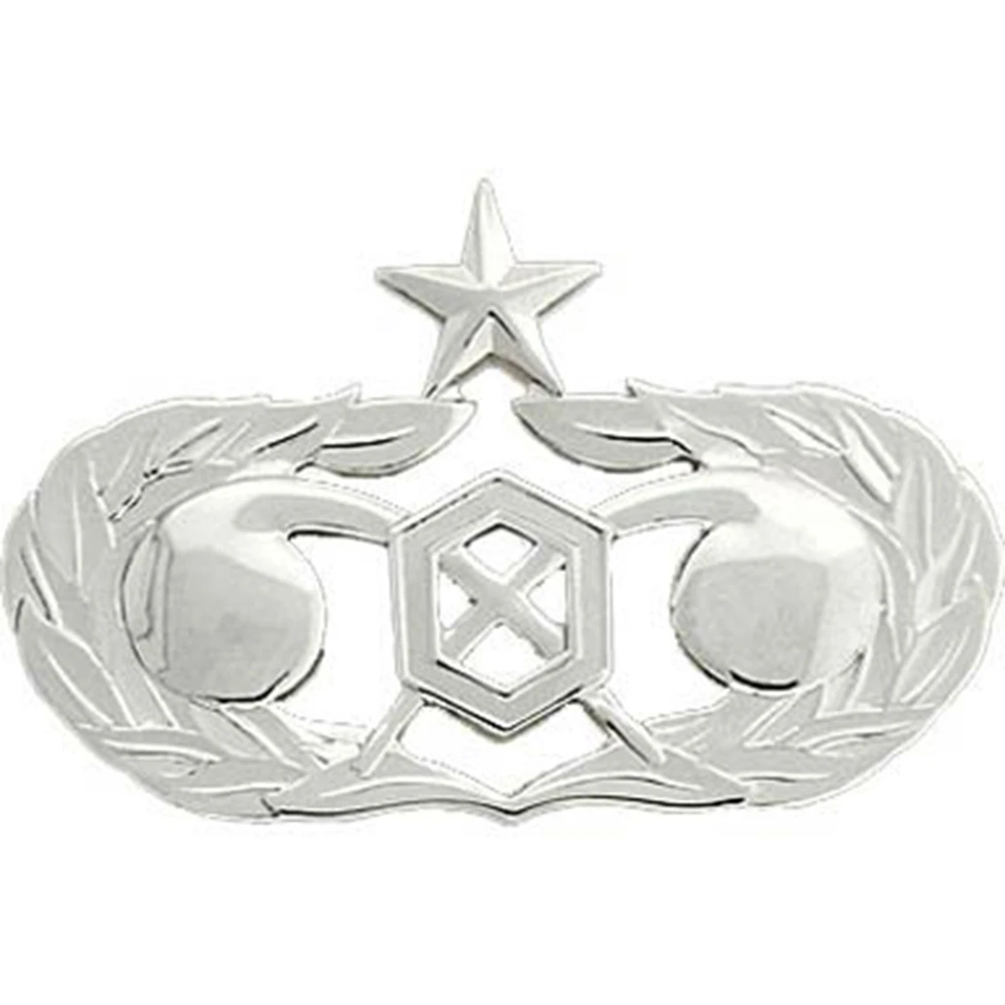 Brand new π Other Brands Air Force Senior Emergency Management Badge, Mirror Finish, Regular Size βοΈ
