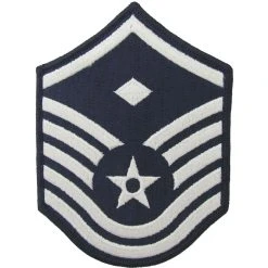 Discount 🌟 Ira Green, Inc Air Force Master Sergeant (MSgt) With Diamond (1Sgt) Blue Chevron Large Rank 🤩