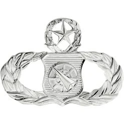 Buy 🎉 Ira Green, Inc Air Force Master Weapons Badge Non-Subdued Pin-on, Regular Size ✨