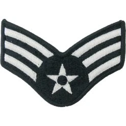Outlet ⭐ Ira Green, Inc Air Force Senior Airman (SrA) Blue Chevron Large Rank 👏