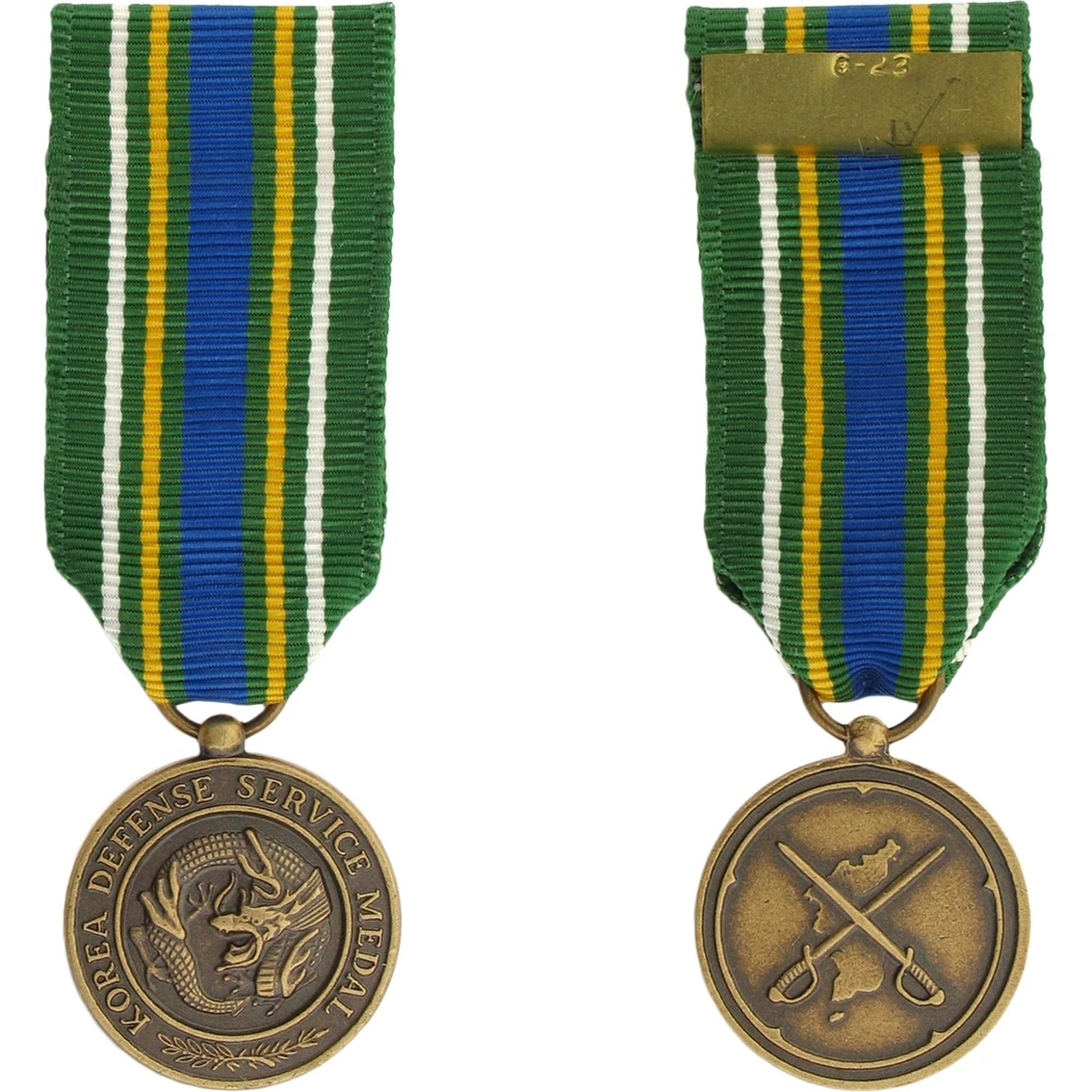 New π Other Brands Miniature Medal-Korean Defense Service Medal Official β
