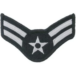 Outlet 😍 Ira Green, Inc Air Force Rank Airman First Class (A1C) E-3 Blue Chevron Small ❤️