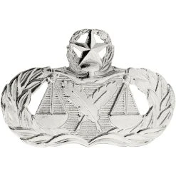 Discount 🔔 Other Brands Air Force Master Paralegal Badge, Mirror Finish, Regular Size 🔔