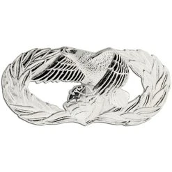 New 🛒 Other Brands Air Force MST LOG READI Badge, Mirror Finish ❤️