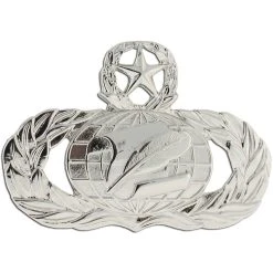 Best Sale 🔔 Other Brands Air Force Info Mgr Master Badge, Mirror Finish ✨