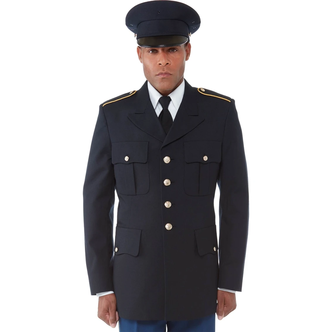 Budget π Commercial Army Enlisted Blue π Dress π§₯ Coat (ASU) π